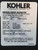 25hp Kohler Confidant Series Engine, Vertical 1x3-5/32 Shaft, Electric Start, 15 Amp Alternator (made for MORIDGE) (ZT740-3054)