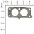 INTAKE GASKET-LARGE (BS-809910)