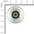 Briggs & Stratton 1721134SM - PULLEY, 3" OD (BS-1721134SM)