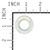 Briggs & Stratton 5025477SM WASHER, 5/8" YZ (BS-5025477SM)