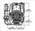 Vertical Briggs, 25mmDx3-5/32"L shaft, Recoil Start (104M05-0107)