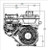 Horizontal Briggs, 3/4"Dx2-27/64"L shaft, Recoil Start (10V337-0021)