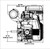 40hp Horizontal Briggs Vanguard Series, 1-1/8"Dx4"L shaft, Electric Start, 20 Amp Alternator, Canister Air Filter (61G277-0008)