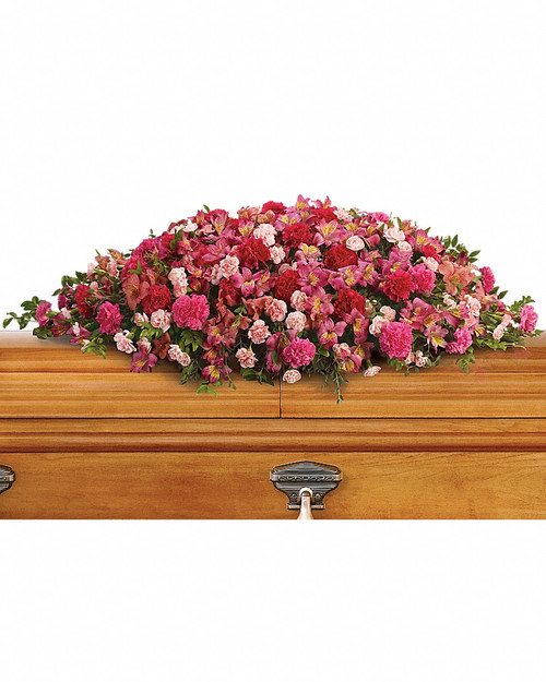 Rosie Pinks Casket Spray-FNRP-01