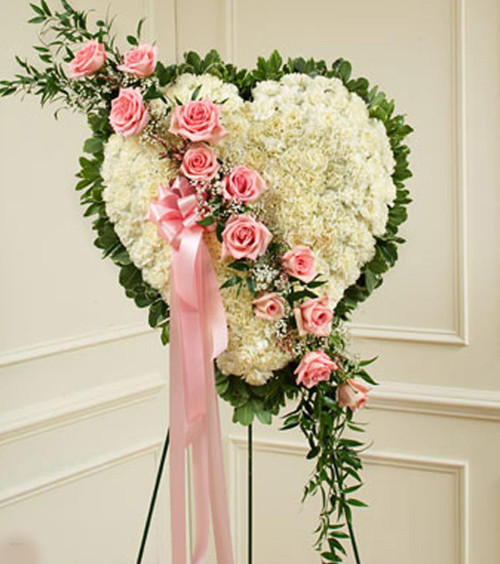 Pink and White Heart-FNSTH-02