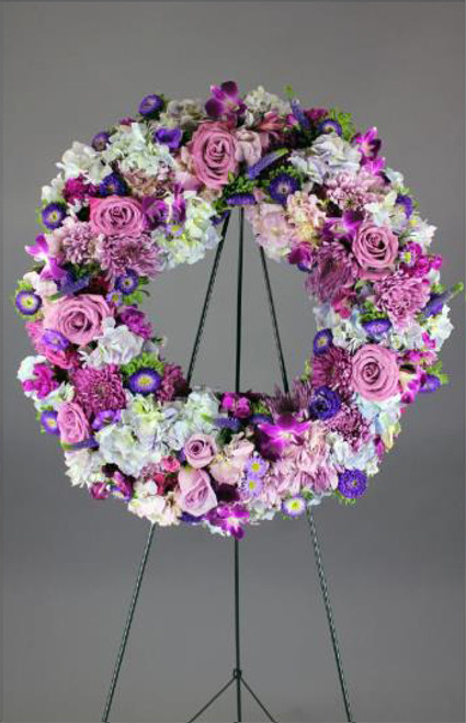 Purple Passion Wreath-FNFSW-12