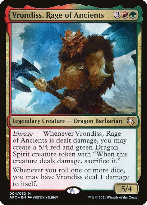Vrondiss, Rage of Ancients (AFC) (Foil)