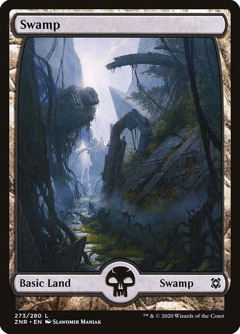 Swamp (273) (ZNR) (Full Art)