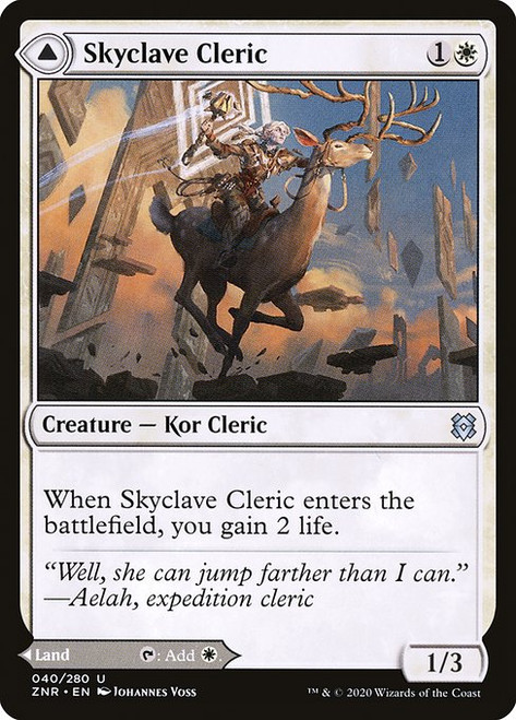 Skyclave Cleric // Skyclave Basilica (ZNR)