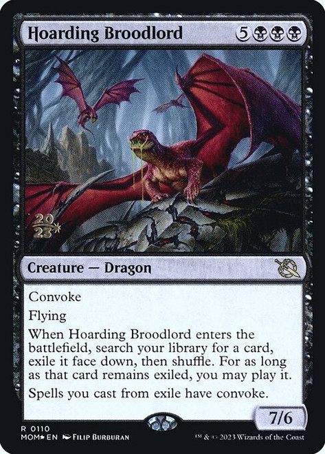 Hoarding Broodlord (PMOM) (Foil) (Pre-Release)