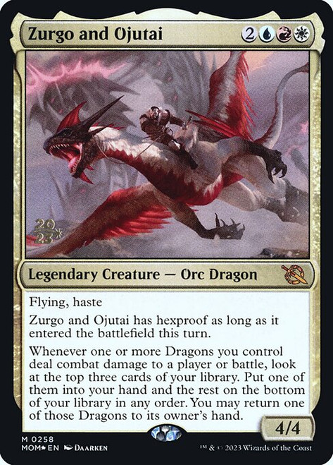 Zurgo and Ojutai (PMOM) (Foil) (Pre-Release)