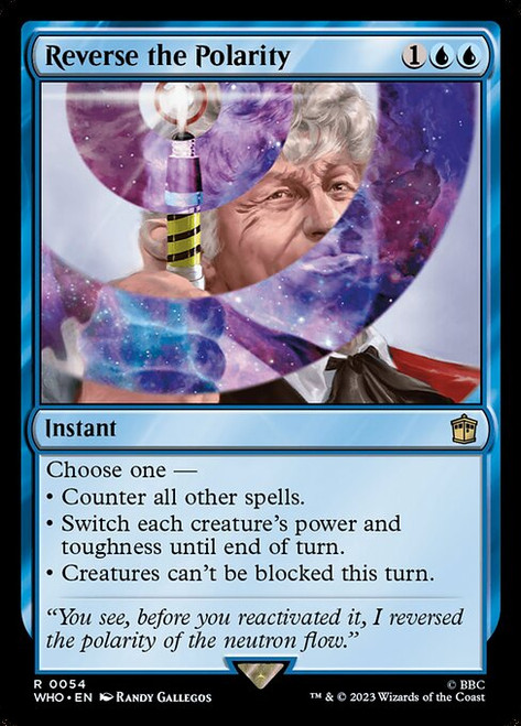 Reverse the Polarity (WHO) (Foil)