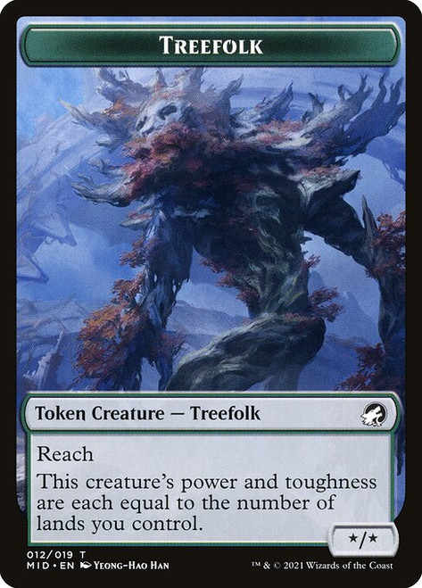 Treefolk (TMID) (Foil)