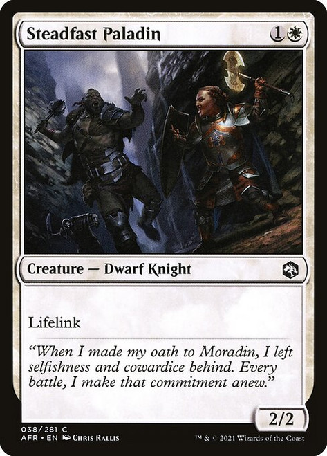 Steadfast Paladin (AFR) (Foil)