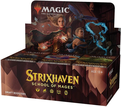 Magic The Gathering: Strixhaven: School of Mages Booster Draft Box