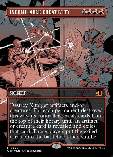 Indomitable Creativity (OTP) (TexturedFoil) (Borderless) (72)