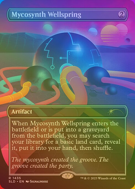 Mycosynth Wellspring (SLD) (Foil) (Borderless) (1435★)