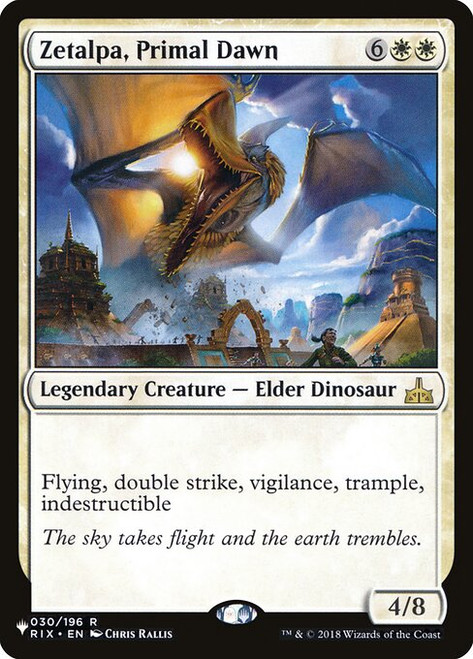 Zetalpa, Primal Dawn (PLST) (RIX-30)