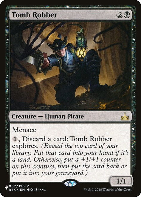 Tomb Robber (PLST) (RIX-87)