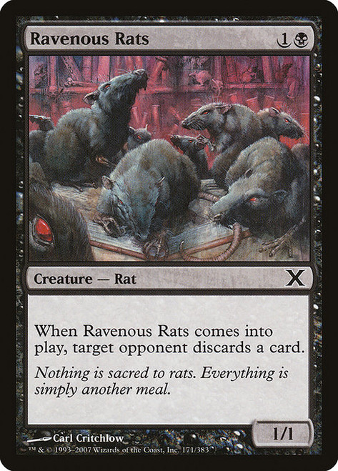 Ravenous Rats (10E) (Foil)