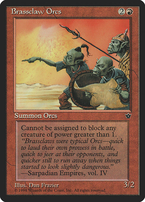 Brassclaw Orcs (FEM) (#49b)