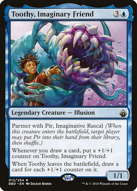 Toothy, Imaginary Friend (BBD) (Foil)