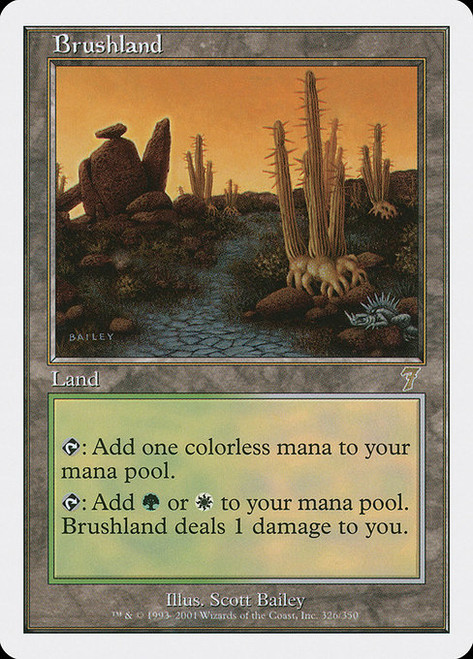 Brushland (7ED) (#326)