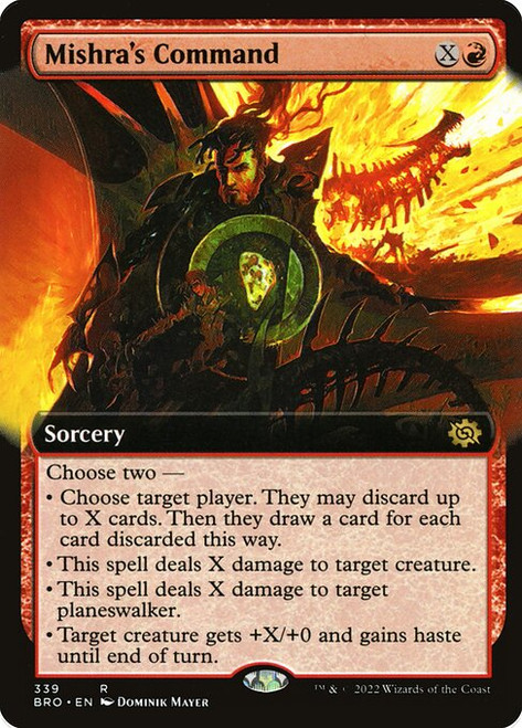 Mishra's Command (BRO) (Foil) (ExtendedArt)