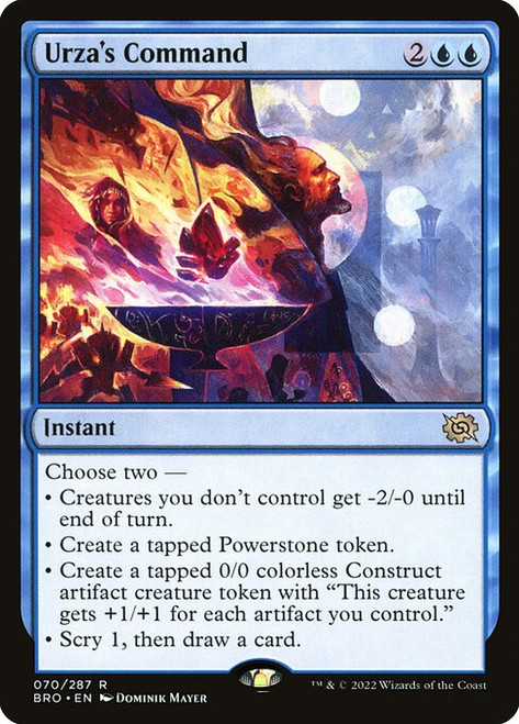Urza's Command (BRO) (Foil)
