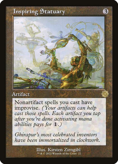 Inspiring Statuary (#22) (Retro Border) (BRR)