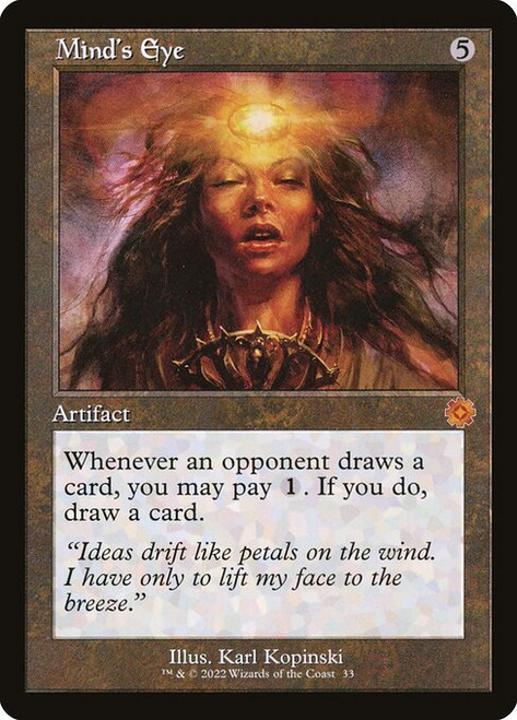 Mind's Eye (#33) (Retro Border) (BRR)