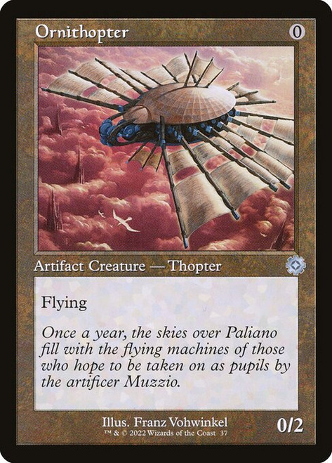 Ornithopter (#37) (Retro Border) (BRR) (Foil)