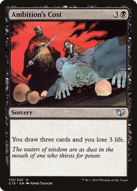 Ambition's Cost (C15)