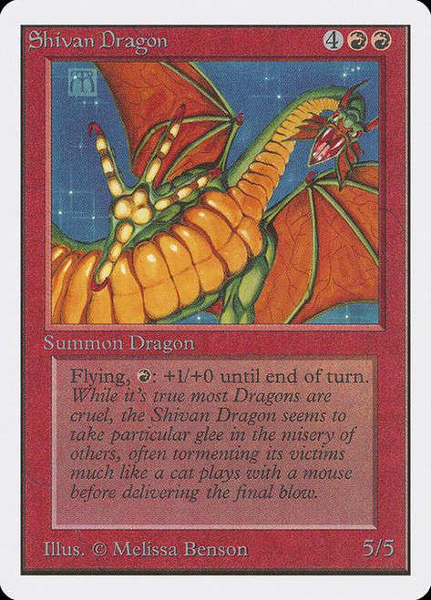 Shivan Dragon (2ED)
