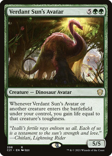 Verdant Sun's Avatar (C21)