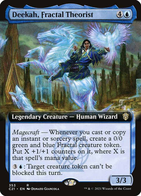 Deekah, Fractal Theorist (C21) (Extended Art)