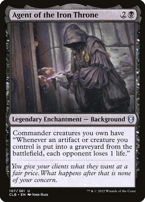 Agent of the Iron Throne (CLB)
