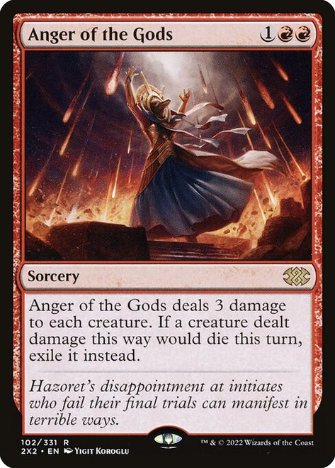 Anger of the Gods (2X2) (Foil)