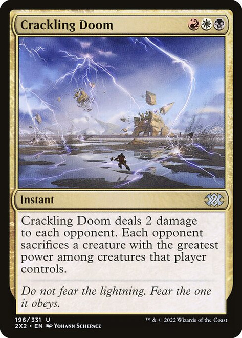 Crackling Doom (2X2) (Foil)