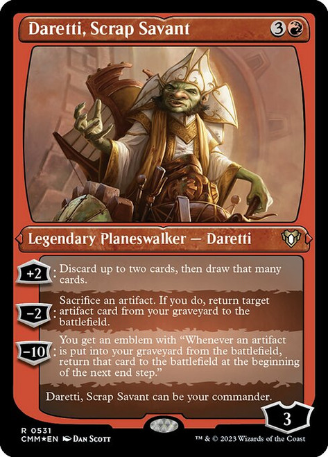 Daretti, Scrap Savant (CMM) (FoilEtched)