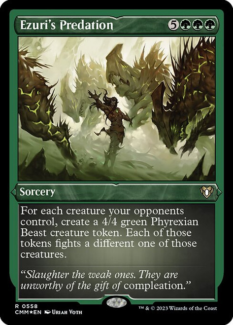 Ezuri's Predation (CMM) (FoilEtched)