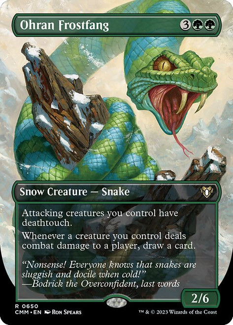 Ohran Frostfang (CMM) (Foil) (Borderless)