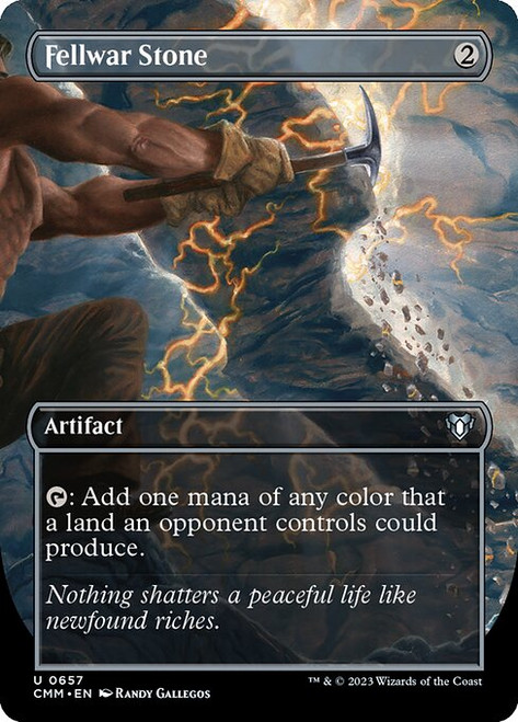 Fellwar Stone (CMM) (Foil) (Borderless)