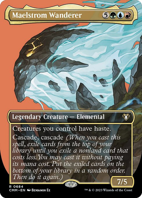 Maelstrom Wanderer (CMM) (Foil) (Borderless)