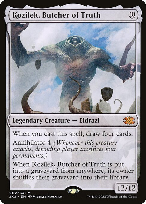 Kozilek, Butcher of Truth (2X2) (Foil)