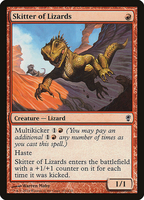 Skitter of Lizards (CNS) (Foil)