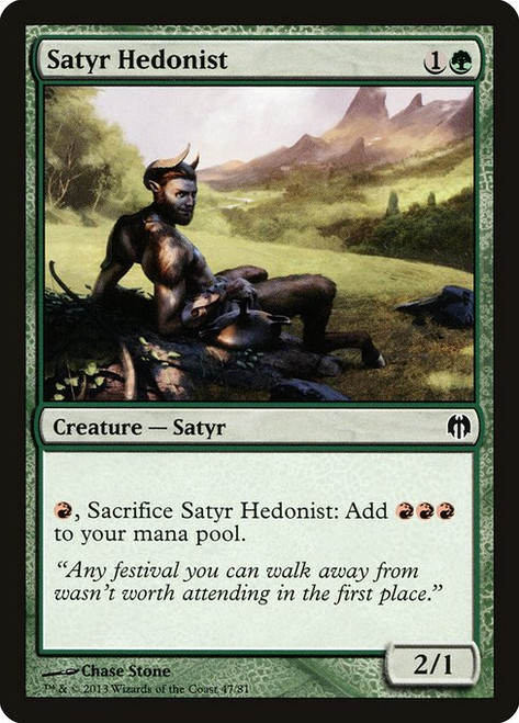 Satyr Hedonist (DDL)