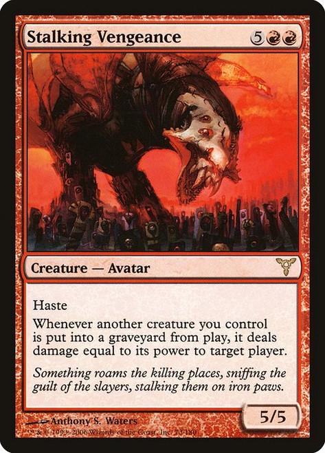 Stalking Vengeance (DIS) (Foil)