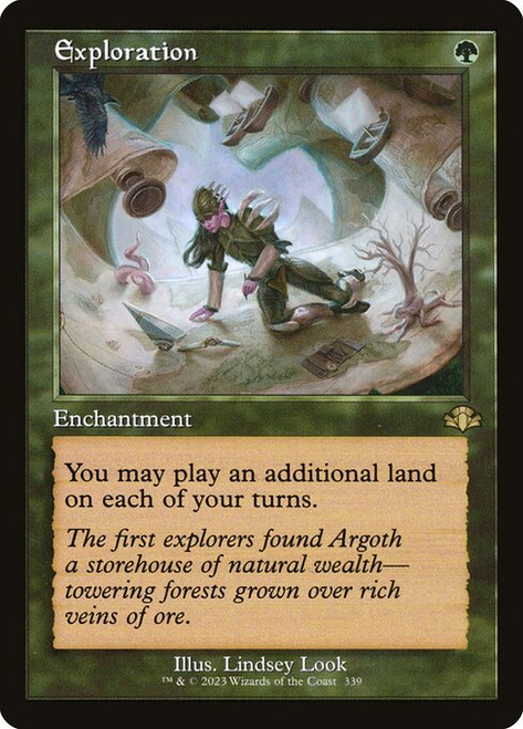 Exploration (Retro Border) (DMR) (Foil)