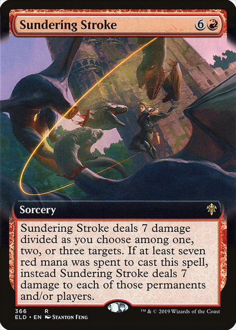 Sundering Stroke (ELD) (Extended Art)